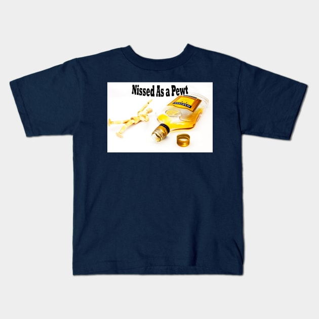 Drunken Man Kids T-Shirt by tommysphotos